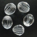 oval faceted Chinese cut crystal beads