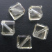 square Chinese cut crystal beads