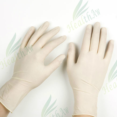 100% natural Latex Exam Gloves Latex glove