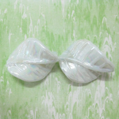handmade twist lampwork glass beads