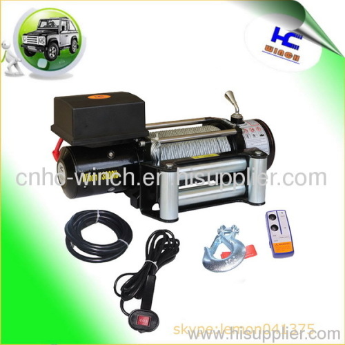 12V Electric Winch With Remote Control 13000lb