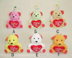 Valentine plush toy teddy bear lovely mini bears