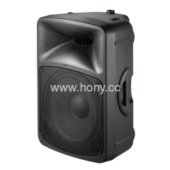 15" 2-way plastic speaker cabinet