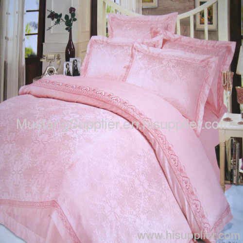 2018 New Genuine 100% Silk Bedding sets-Pink and Purple Memories