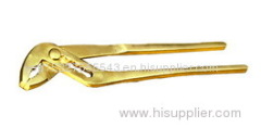 non sparking safety tools , aluminum copper water pump pliers , bronze slip joint pincer