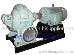 marine double suction mid-open horizontal centrifugal pump