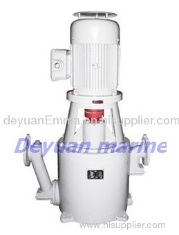 marine self-suction vertical crushing pump