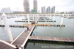 Steel Structure Pontoon Pontoon Bridge for Marina