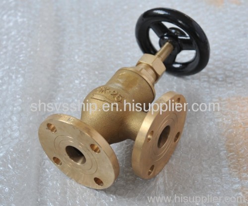 marine bronze globe valve