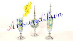 home accessories / glass craft / canister / vase