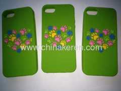 2013 iphone5 Silicone green case