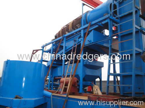 Chinese high capacity trommel screen for gold mining