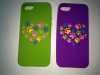 2013 fashion silicone purple Iphone5 case