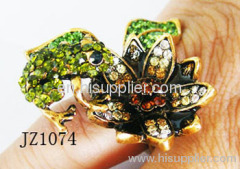 JZ1074 Snake Type Zinc Alloy Fashion Rings