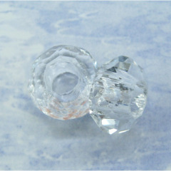 single color faceted crystal beads