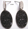 H1008 Classical Leaf Zinc Alloy Earrings