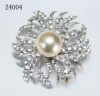 Z4004 Flower Shape Zinc Alloy Bracelet