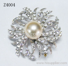 Z4004 Flower Shape Zinc Alloy Bracelet