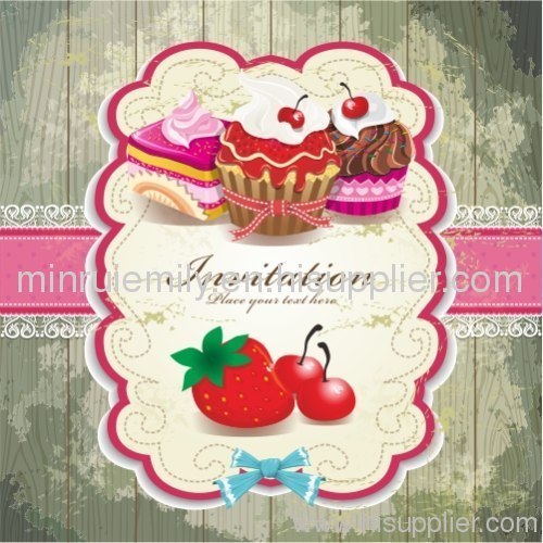 Custom ice cream stickers,cake adhesive labels