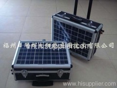 Solar portable power case,