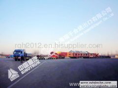 Steerable Modular trailers, Telescopic trailers