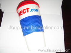 DOUBLE WALL PLASTIC COFFE CUP/AUTO CUP