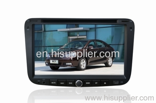 2012 Geely Emgrand EC7 Car DVD Player GPS Navigation Radio AM/FM/RDS TV USB SD MP3 Bluetooth IPOD VCD CD TMC Canbus