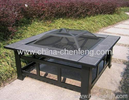 Outdoor Ceramic Tiles Fire Pit Tables From China Manufacturer