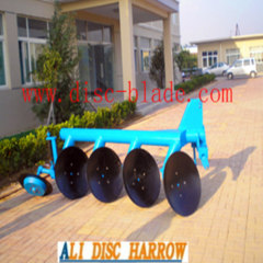 disc plough with tractor