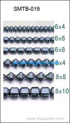 Hematite Hexagon magnetic beads