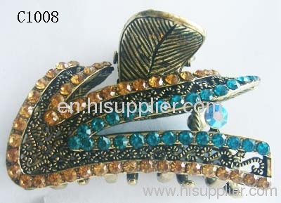 C1008 Newest Jewelry Unique Zinc Alloy Hair Claw