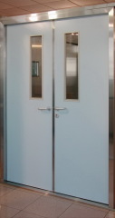 double swing hospital doors