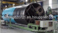 Large diameter LDPE HDPE plastic buried sewer pipeline machine