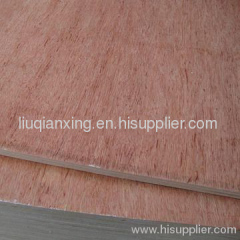 Poplar Ordinary Plywood With Red Veneer Face