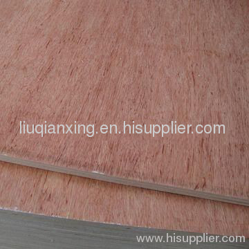 Poplar Ordinary Plywood With Red Veneer Face