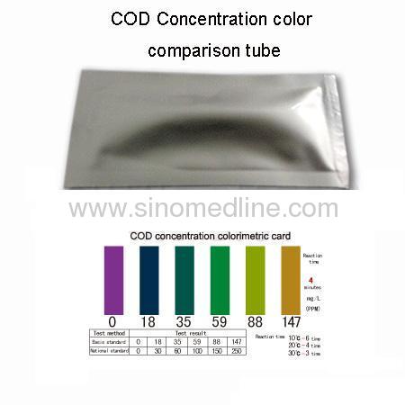 COD Color Comparison Tube