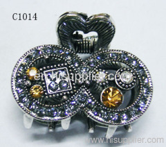 C1014 Flower Shape Fashion Zinc alloy hair claw