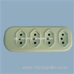 power socket with 1.0 mm2 or 0.75mm2 cable