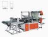 Double - Deck Bag Making Machinery / Machine with Cold-Cutting And Conveyor Type