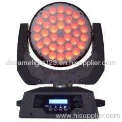 LED moving light with zoom