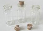 Clear 100ml Man Square Perfume Glass Bottle / Small Glass Vial For Car Decoration / Gift