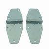 Custom Made galvanize iron Door Hinge Hardware 205 * 80 * 4.0mm