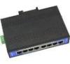 UT-6408, CE and FCC, 8-port Steel Unmanaged Industrial Ethernet Switch, Surge Protection