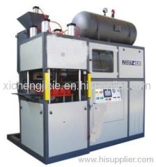 horizontal parting flaskless molding machine