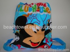 backpack beach towel