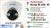 WEISKY Economic Array IR Dome Surveillance Camera with IR-Cut SC-D18I
