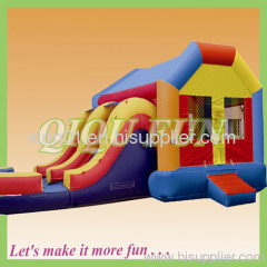 hot sale inflatable bouncy house with slide