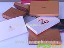 Brown / White Kraft Paper Elegant Cosmetic Packaging Boxes or Sweet Design for Candy Box
