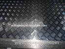 Aluminum Embossed Sheet / Plate For Construction 0.08~0.25 Embossing Depth