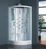 shower cabin with mirror